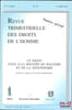 LE DROIT FACE &Agrave; LA MONT&Eacute;E DU RACISME ET DE LA X&Eacute;NOPHOBIE, Num&eacute;ro sp&eacute;cial de la Revue trim. des Droits de l’Homme, n&deg;46, 31 mars 2001. [Collectif]