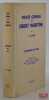 TRAIT&Eacute; G&Eacute;N&Eacute;RAL DE DROIT MARITIME, &Eacute;V&Eacute;NEMENTS DE MER, Accidents de mer. Assistance maritime et sauvetage. Avaries communes (avec la collaboration de ...