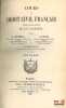 COURS DE DROIT CIVIL FRAN&Ccedil;AIS D’APR&Egrave;S L’OUVRAGE ALLEMAND DE C.-S. ZACHARI&AElig;, 3e&eacute;d. enti&egrave;rement refondue et compl&eacute;t&eacute;e. AUBRY (Charles) et RAU ...