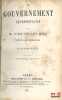 LE GOUVERNEMENT REPR&Eacute;SENTATIF, Traduit et pr&eacute;c&eacute;d&eacute; d’une introduction par M. Dupont-White, 2e&eacute;d.. MILL (John-Stuart)