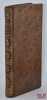 TRAIT&Eacute; DES D&Eacute;LITS ET DES PEINES, traduit de l’italien [par l’abb&eacute; Morellet], d’apr&egrave;s la troisi&egrave;me &Eacute;dition, revue, corrig&eacute;e et augment&eacute;e par l’Auteur. ...