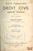 TRAIT&Eacute; &Eacute;L&Eacute;MENTAIRE DE DROIT CIVIL avec le concours de Jean Boulanger revu et compl&eacute;t&eacute; par G. Ripert; t.I: Principes g&eacute;n&eacute;raux, Personnes, Biens, 3e&eacute;d.; ...