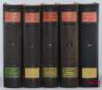 TRAIT&Eacute; PRATIQUE DE DROIT CIVIL FRAN&Ccedil;AIS, 1re&eacute;d.:  t.I: Les personnes- &Eacute;tat et capacit&eacute;, Avec le concours de Ren&eacute;Savatier (VIII-852p.);  t.II: La ...
