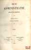 DROIT ADMINISTRATIF, 5e&eacute;d. revue et augment&eacute;e. CORMENIN (Louis de)