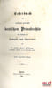 Lehrbuch des heutigen gemeinen deutschen privatrechts, Mit einschluss des handels- und lehenrechts. HILLEBRAND (Julius Hubert)