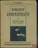 DROIT ADMINISTRATIF, 2e&eacute;d. refondue, coll. Th&eacute;mis. VEDEL (Georges)