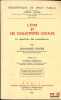 L’&Eacute;TAT ET LES COLLECTIVIT&Eacute;S LOCALES, La r&eacute;partition des comp&eacute;tences, Pr&eacute;face de Charles Debbasch, Bibl. de droit public, t.CXXVII. PONTIER ...