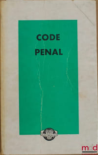 CODE PÉNAL ALGÉRIEN, 2eéd.