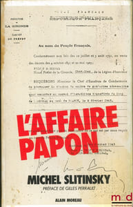 L’AFFAIRE PAPON