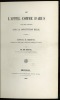 DISCOURS PRONONCÉS ENTRE 1846 ET 1860 PAR M.LE PROCUREUR GÉNÉRAL BAVAY, relié avec DES REPORTS À LA BOURSE CONSIDÉRÉS AU POINT DE VUE DE LA PRATIQUE ...