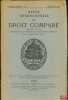 REVUE INTERNATIONALE DE DROIT COMPARÉ, Continuation du Bulletin de la société de législation comparée, 12ème année, n°2, Avril-juin 1960. [RIDC]