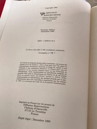 Traité sur la réintégration des êtres / Fac-similé du manuscrit autographe de Saint-Martin / Diffusion Rosicrucienne 1993 / Ex n°/500