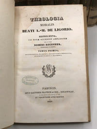 Theologia Moralis / Complet 9 Tomes