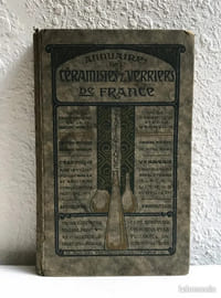 Annuaire des céramistes et verriers de France 1921