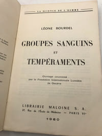 Groupes Sanguins et Tempérament