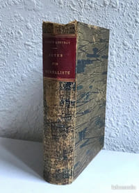 Notes d'un journaliste E.O. + Lettre autographe 1887