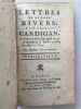 1781 : Lettres de My-Lord Rivers à Sir Cardigan entremêlées d'une partie de ses correspondances à Londres pendant son séjour en France. 