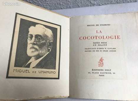 La Cocotologie : Notes pour un traité - Miguel de Unamuno. undefined