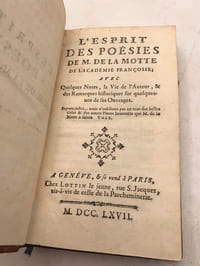 L'esprit des poésies 