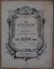 25 ETUDES PRIMAIRES POUR LE PIANO COMPOSEES SPECIALEMENT POUR LES PETITES MAINS PAR HENRI BERTINI JEUNE OP. 166 1ER LIVRE LETTRE A. HENRI BERTINI