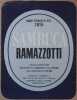 CASA FONDATA NEL 1815 SAMBUCA RAMAZZOTTI LIQUORE PRODOTTO DALLE DISTILLERIE F.LLI RAMAZZOTTI SPA MILANO NELLO STABILIMENTO DI MILANO<BR>. 