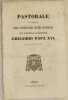 PASTORALE IN SEQUELA DELLE VENERATISSIME LETTERE APOSTOLICHE<BR>DI NOSTRO SIGNORE N GREGORIO PAPA XVI IN DATA 22 FEBBRAIO 1842. 