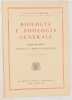 BIOLOGIA E ZOOLOGIA GENERALE PARTE SECONDA  EREDITA E AMBIENTI BIOLOGICI. GIULIO COTRONEI