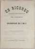 UN RICORDO MELODIA SENTIMENTALE PER PIANOFORTE. Giovanni Battista Pionzo