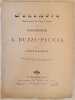 PENOMBRE  IMPRESSIONI DEL LAGO DI COMO PER PIANOFORTE .  A. BUZZI - PECCIA
