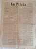 LA PATRIA  1900 - ANNO IX - N. 121 - 2 EDIZIONE ANCONA LUNEDI MARTEDI 28 29 MAGGIO . 