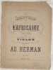FANTAISIE GRACIEUSE SUR  L'AFRICAINE POUR VIOLON AVEC ACCOMP. DE PIANO PAR AD. HERMAN OP. 76. G. MEYERBEER 