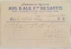 STABILIMENTO MUSICALE AUG. & ALB. F.LLI DE SANTIS ROMA 15 GENNAIO 1914. 