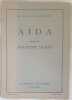 AIDA MELODRAMMA IN TRE ATTI. GIUSEPPE VERDI