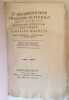 L'AGAMENNONE TRAGEDIA DI ESCHILO  ORA PER LA PRIMA VOLTA RECATA DAL GRECO IN TOSCANA POESIA . GIUSEPPE MAROTTI