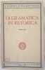 DI GRAMATICA IN RETORICA  PRIMO VERE. GABRIELE D'ANNUNZIO