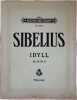 ZEHN STUCKE  FUR PIANOFORTE ZU 2 HANDEN  OP. 24 N. 6  IDYLL. JEAN SIBELIUS 