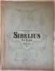 EINE SAGE - EN SAGA TONDICHTUNG FUR GROSSES ORCHESTER  OP. 9 BEARBEITUNG FUR PIANOFORTE ZU 2 HANDEN  VON F. H. SCHNEIDER . JEAN SIBELIUS 