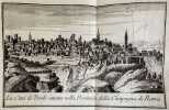 LA CITTA DI TIVOLI  SITUATA NELLA PROVINCIA DELLA CAMPAGNA DI ROMA. Thomas Salmon (1679-1767)