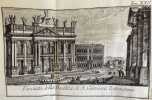 FACCIATA DELLA BASILICA DI S. GIOVANNI LATERANO. Thomas Salmon (1679-1767)