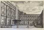 VEDUTA DEL GRAN CORTILE DI BELVEDERE J. C. J. Friedrich secundum Piranesi. J. C. J. Friedrich