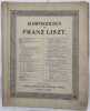 KOMPOSITIONEN VON FRANZ LISZT  3 NOTTURNOS FUR PIANOFORTE. Franz Liszt (1811-1886)
