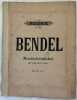 AM GENFER SEE  6 KLAVIERSTUCKE VON FRANZ BENDEL  OP. 139 n. 3. FRANZ BENDEL 