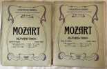 AKADEMISCHE EINZEL AUSGABE  N° 4845 4846 MOZART  KLAVIER-TRIOS  OP. 15 NO 1 OP. 15 NO 2. Mozart