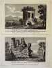 VEDUTA DEL TEMPIO DETTO DELLA TOSSE - VEDUTA DEL SEPOLCRO DEGLI ORAZI E CURIAZJ. Achille Parboni