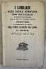 I LOMBARDI ALLA PRIMA CROCIATA  DRAMMA LIRICO IN QUATTRO ATTI  DI TEMISTOCLE SOLERA POSTO IN MUSICA DAL CHIARISSIMO MAESTRO GIUSEPPE VERDI . GIUSEPPE ...