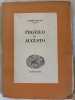 PROFILO DI AUGUSTO  CON UN APPENDICE SU LE LEGGI MATRIMONIALI DI AUGUSTO . ETTORE CICCOTTI 