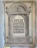 IULII SECUNDI PONTIFICIS  DECRETU SANCTISSIMUM QUINTA SESSIONE SACRI CONCILII LATERANEN. DE CREATIONE SUMMI PONT APPROBATUm (ROM. MARCELLUS SILBER 14 ...