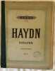 SONATEN  FUR PIANOFORTE UND VIOLINE  VON JOS. HAYDN  VON FERD. DAVID . Joseph Haydn (1732-1809)