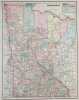 MINNESOTA MAP OF ST PAUL. George F. Cram