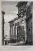 SIDE VIEW OF THE PORTICO OF THE PANTHEON ROME. W. B. Cooke